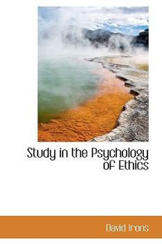 Paperback Study in the Psychology of Ethics Book