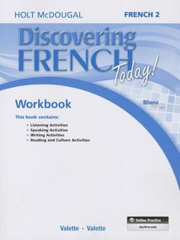 Paperback Student Edition Workbook Level 2 [French] Book
