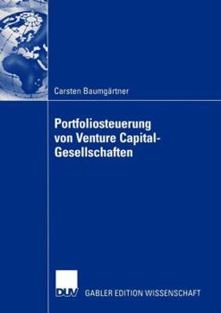 Paperback Portfoliosteuerung Von Venture Capital-Gesellschaften [German] Book