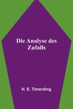 Paperback Die Analyse des Zufalls [German] Book