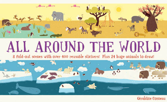 Paperback All Around the World: Animal Kingdom Book