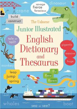 Paperback Junior Illustrated English Dictionary & Book