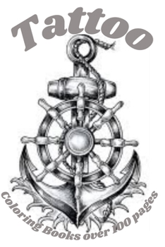 Paperback Tattoo Coloring Books over 100 pages Book