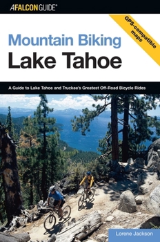 Paperback Mountain Biking Lake Tahoe Book