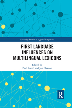 Paperback First Language Influences on Multilingual Lexicons Book
