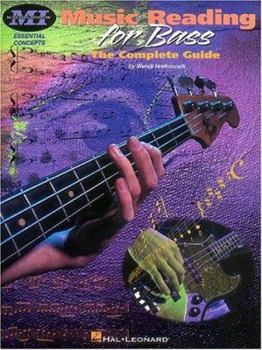 Paperback Music Reading for Bass - The Complete Guide: Essential Concepts Series Book