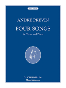 Paperback 4 Songs: For Tenor and Piano Book