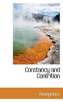 Paperback Constancy and Contrition Book