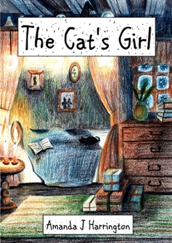 Paperback The Cat's Girl [Large Print] Book