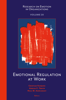 Hardcover Emotional Regulation at Work Book