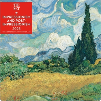 Calendar Impressionism and Post-Impressionism 2026 Wall Calendar Book