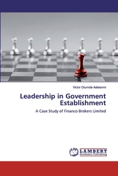 Paperback Leadership in Government Establishment Book