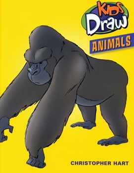 Paperback Kids Draw Animals Book