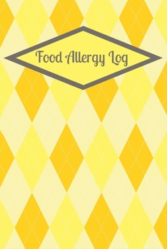 Allergy Log: Daily Food Allergy Symptom Tracker - 90 Pages - 45 Days - 6x9- Food Journal for People with Food Sensitivity