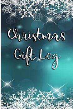 Paperback Christmas Gift Log Book
