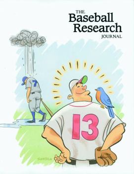 Paperback The Baseball Research Journal (Brj), Volume 34 Book
