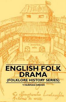 Paperback English Folk Drama (Folklore History Series) Book