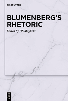Hardcover Blumenberg's Rhetoric Book