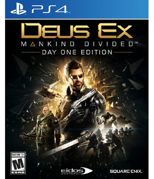 Game - Playstation 4 Deus Ex Mankind Divided Book