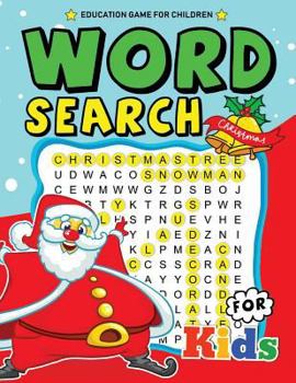 Paperback Christmas Word Search for Kids: Activity Book for Toddlers & Kids Book