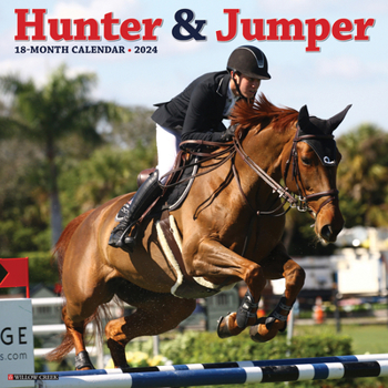 Calendar Hunter & Jumper 2024 12 X 12 Wall Calendar Book