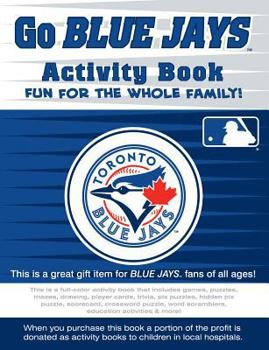 Toy Go Blue Jays Activity Book