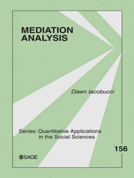 Paperback Mediation Analysis Book