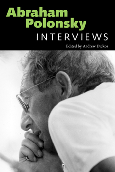 Hardcover Abraham Polonsky: Interviews Book