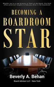 Paperback Becoming a Boardroom Star Book