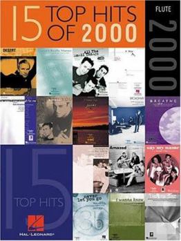 Paperback 15 Top Hits of 2000: Flute Book
