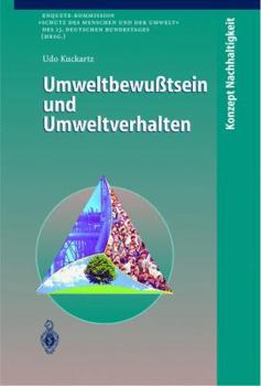 Hardcover Umweltbewußtsein Und Umweltverhalten [German] Book