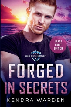 Paperback Forged in Secrets Large Print Book