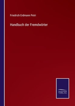 Paperback Handbuch der Fremdwörter [German] Book