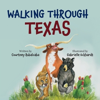 Paperback Walking Through Texas Book