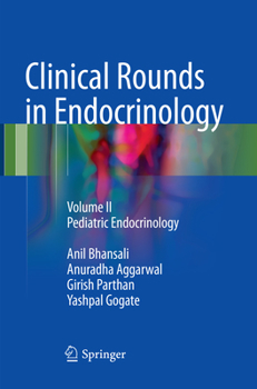 Paperback Clinical Rounds in Endocrinology: Volume II - Pediatric Endocrinology Book