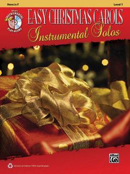 Easy Christmas Carols Instrumental Solos: Violin (Removable Part)/Piano Accompaniment, Level 1 [With CD (Audio)]