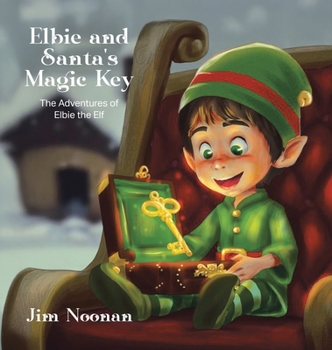Hardcover Elbie and Santa's Magic Key Book