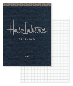 Diary House Industries Graph Pad: 40 Acid-Free Sheets, Design Tips, Extra-Thick Backing Board Book