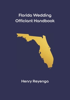 Paperback Florida Wedding Officiant Handbook Book