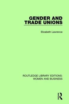 Paperback Gender and Trade Unions Book