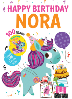Hardcover Happy Birthday Nora Book