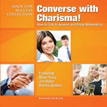 Audio CD Converse with Charisma!: Talk to Anyone and Enjoy Networking Book