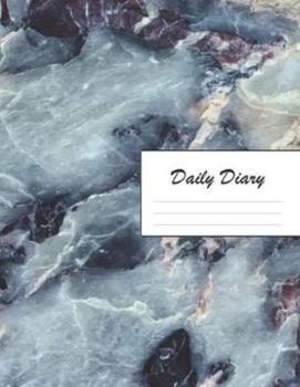 Daily Diary: Blank 2020 Journal Entry Writing Paper for Each Day of the Year | Lovely Marble Design Pattern | January 20 - December 20 | 366 Dated ... Your Life, Set Goals & Get Things Done