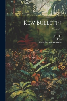 Paperback Kew Bulletin; Volume 21 Book