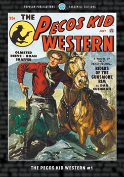 Paperback Pecos Kid Western #1: Facsimile Edition Book