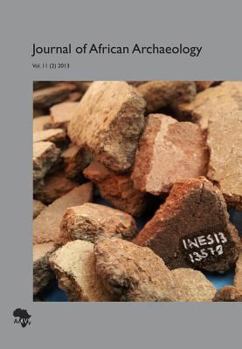 Paperback Journal of African Archaeology 11 (2) Book