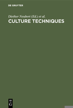 Hardcover Culture Techniques [French] Book