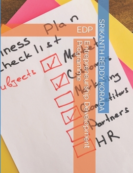 Paperback Entrepreneurship Development Programme: EDP Book
