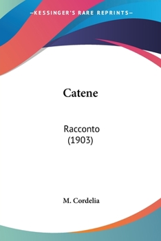 Paperback Catene: Racconto (1903) [Italian] Book