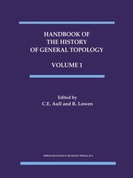 Paperback Handbook of the History of General Topology Book